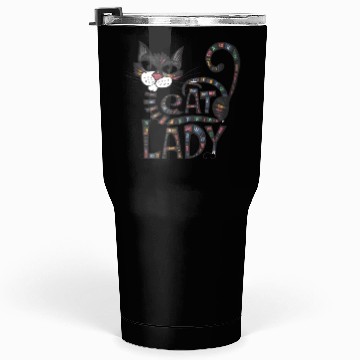 Discover CAT LADY Tumblers 30 Oz