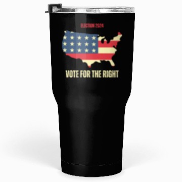 Discover Election USA - Vote for the Right Tumblers 30 Oz
