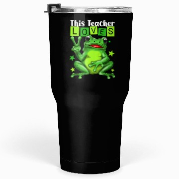 Discover Biology Teachers: This Teacher Loves Frog Tumblers 30 Oz