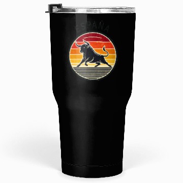 Discover Spain Taurus Design Tumblers 30 Oz