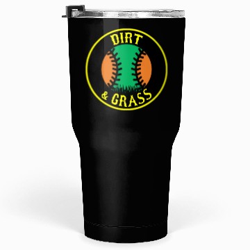 Discover Dirt & Grass Baseball/Softball #2 Tumblers 30 Oz