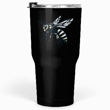 Discover Two Color Wasp Insect Art 3 Tumblers 30 Oz
