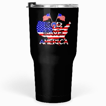 Discover god save america flags stars Tumblers 30 Oz
