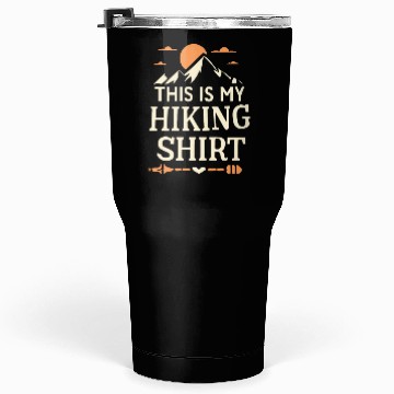 Discover This Is My Hiking Tumblers 30 Oz Wanderlust Retro