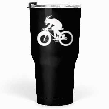 Discover devil on bicycle Tumblers 30 Oz