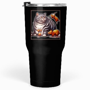 Discover Cat as a person Tumblers 30 Oz