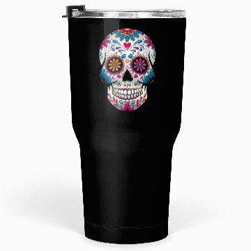 Discover Colorful Skull Tumblers 30 Oz