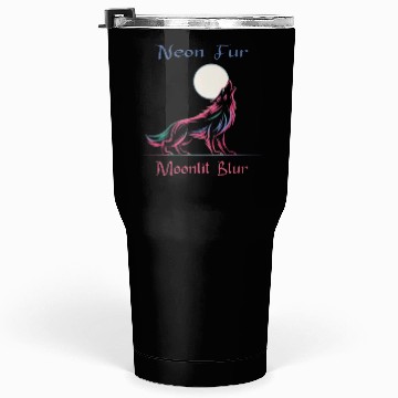 Discover Neon Werewolf Tumblers 30 Oz