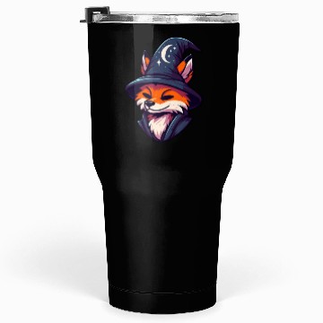 Discover Fox Wizard - Magic Fantasy Tumblers 30 Oz