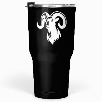 Discover Goat With Huge Horns Tumblers 30 Oz
