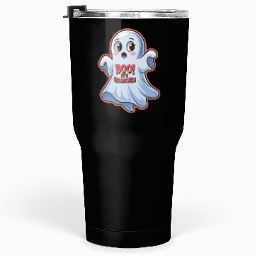 Discover Scared Little Ghost Tumblers 30 Oz