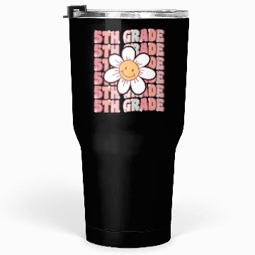 Discover Groovy 5th Grade Cute Back To School Tumblers 30 Oz