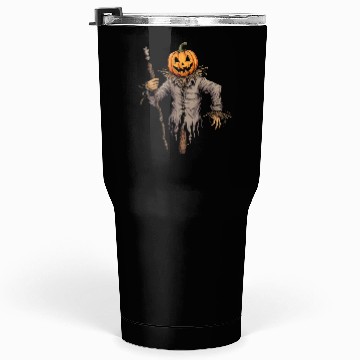 Discover Spooky Halloween Scarecrow Tumblers 30 Oz