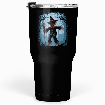 Discover Spooky Halloween Scarecrow Tumblers 30 Oz