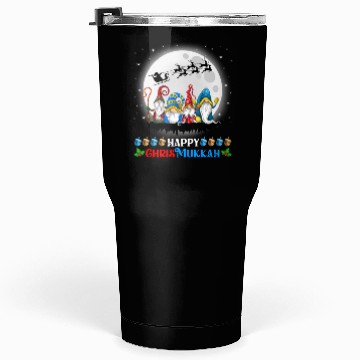 Discover Happy Chrismukkah Gnomes Christmas Hanukkah Tumblers 30 Oz