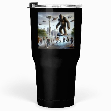 Discover Sasquatch Hoverboard Defender Tumblers 30 Oz