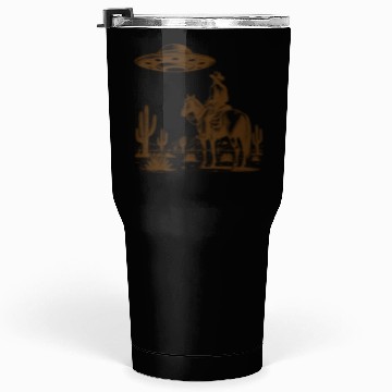 Discover UFO Western Cowboy Tumblers 30 Oz