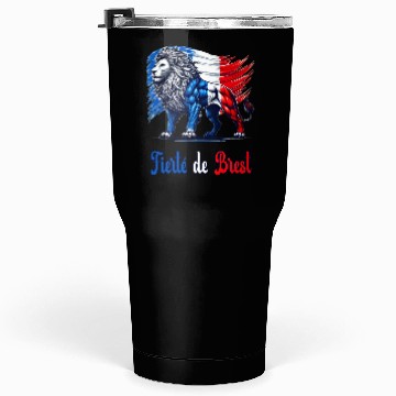 Discover The proud Brest flag design Tumblers 30 Oz