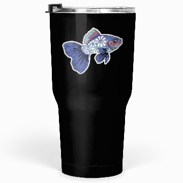 Discover Flower guppy Tumblers 30 Oz