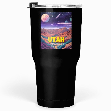 Discover Utah: Nature and City. Tumblers 30 Oz