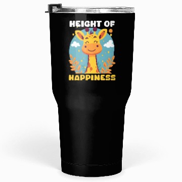 Discover Giraffe Height Of Happiness Tumblers 30 Oz