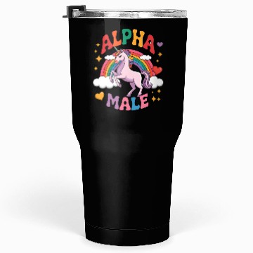 Discover Alpha Male Unicorn Tumblers 30 Oz