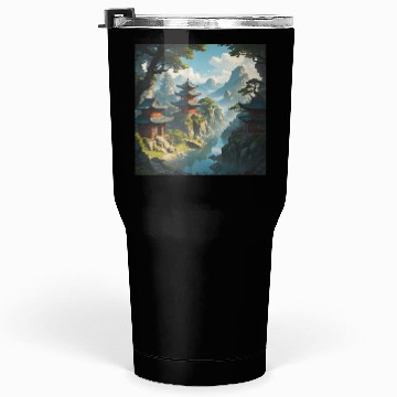 Discover Peaceful Pagoda Tumblers 30 Oz