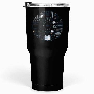 Discover Abstract Lucky number circle Tumblers 30 Oz