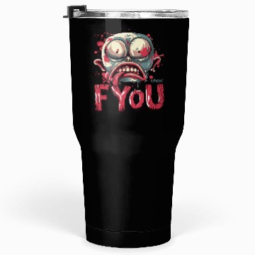 Discover F You, Zombie Gnome Tumblers 30 Oz