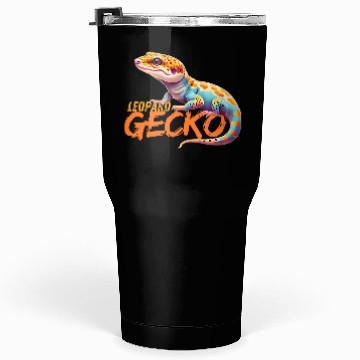 Discover yellow leopard gecko Tumblers 30 Oz