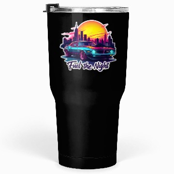 Discover Cyberpunk Muscle Car Tumblers 30 Oz