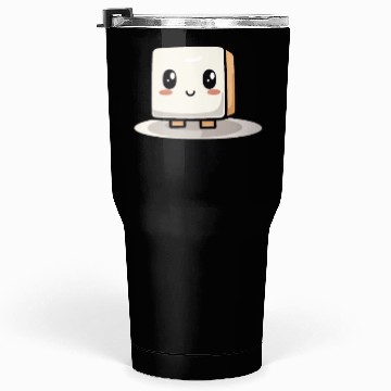 Discover Cute Chibi Kawaii Tofu Tumblers 30 Oz