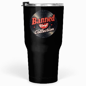 Discover Banned Vinyl Collection Tumblers 30 Oz