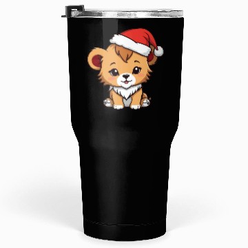 Discover Babylion with a Santa hat Tumblers 30 Oz