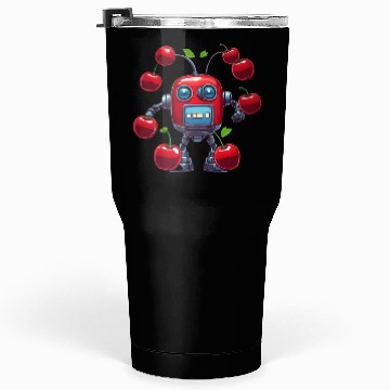 Discover Robot Cherry Tumblers 30 Oz