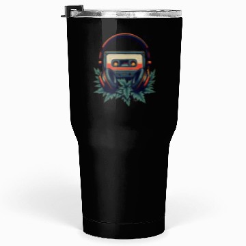Discover Retro Beats: Old School Cassette Tumblers 30 Oz"