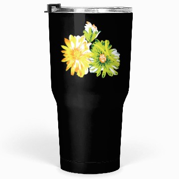 Discover Vibrant Tropical Flower Pattern Tumblers 30 Oz