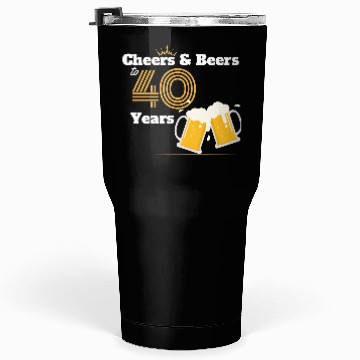 Discover 40th Birthday Tumblers 30 Oz