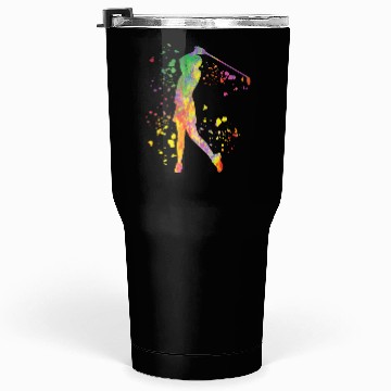 Discover Golfer Colorsplash Kids Miniature Golf Tumblers 30 Oz
