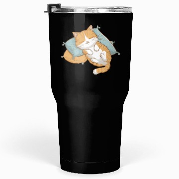 Discover Cozy Cat Nap Tumblers 30 Oz