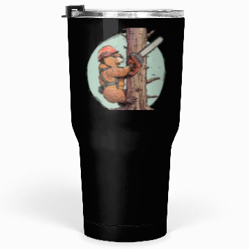 Discover Beaver Lumberjack Chainsaw Tumblers 30 Oz