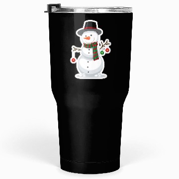 Discover the white snowmen Tumblers 30 Oz