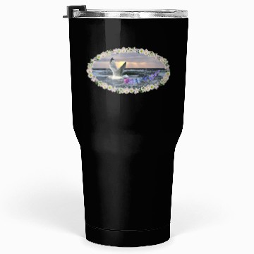 Discover sea beach sunset seagull kitsch flashy magic Tumblers 30 Oz