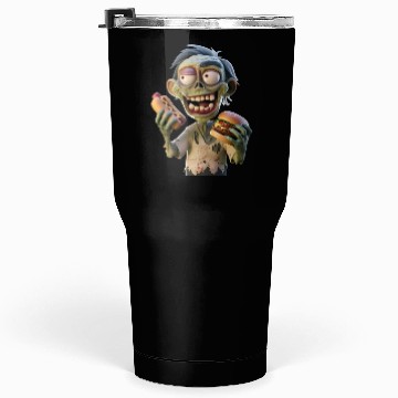 Discover zombie eating Tumblers 30 Oz