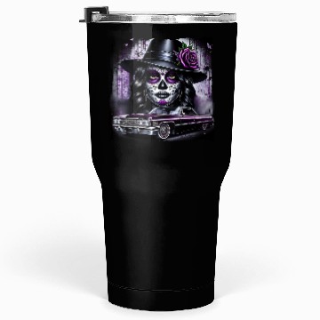Discover lowrider catrina Sugar skull Tumblers 30 Oz