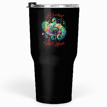 Discover Let's chat through the music 2 Tumblers 30 Oz
