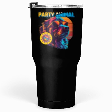 Discover Party Animal Vintage Tumblers 30 Oz
