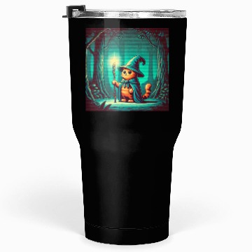 Discover Wizard Cat Tumblers 30 Oz