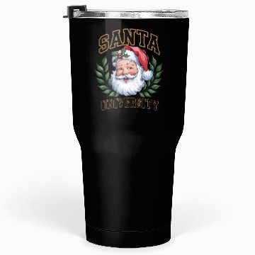 Discover Santa University Est. 1836, santae, newe year gift Tumblers 30 Oz