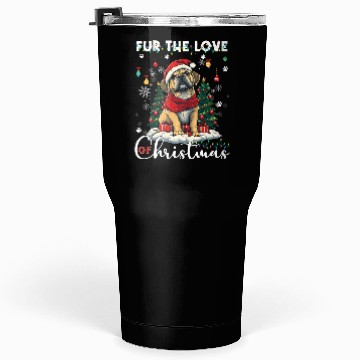 Discover Boxer Christmas Tree Lights Decorations Dog Lover Tumblers 30 Oz